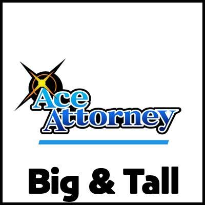 Ace Attorney Big & Tall T-Shirts